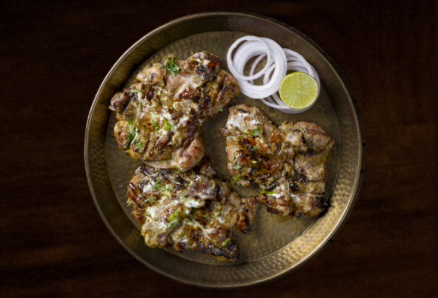 Tandoori Chicken Kebab at The Nawaab's