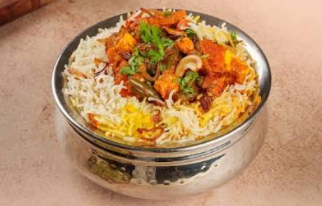 Veg Zafrani Dum Biryani at The Nawaab's